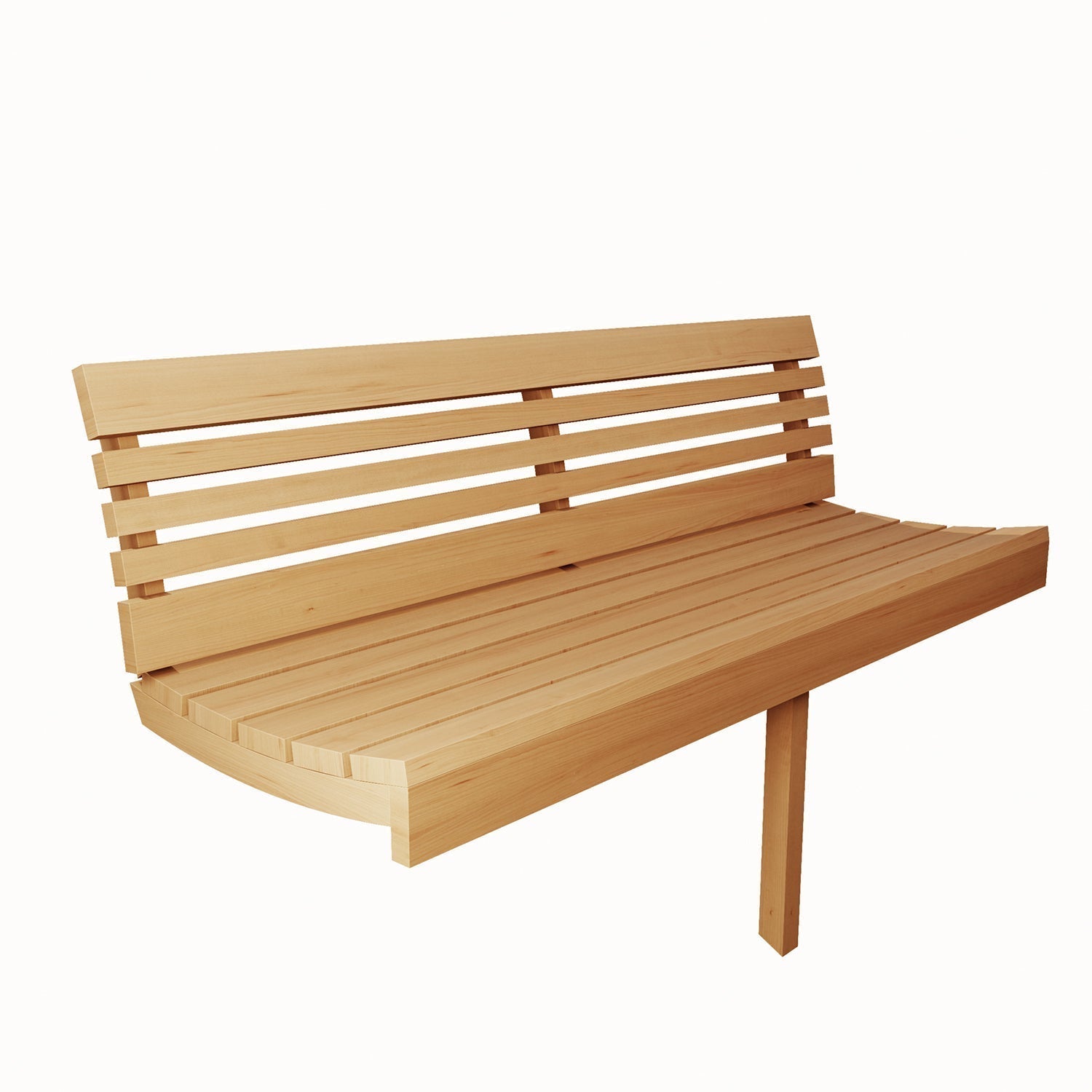 SaunaLife E8 ERGO-Series barrel sauna for outdoor use, high-end home wellness sauna with spacious ergonomic interior seating