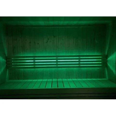 SaunaLife X7 Mood Lighting System – LED Chromotherapy Light for Model X7 Sauna (SL-X7MOOD) green