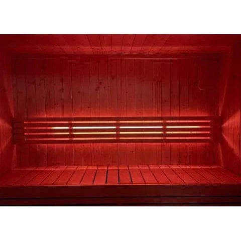 SaunaLife X7 Mood Lighting System – LED Chromotherapy Light for Model X7 Sauna (SL-X7MOOD) red