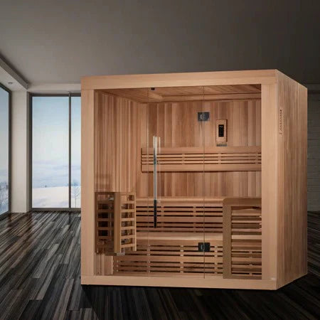 Choosing the Perfect Sauna” is concise and grabs attention, appealing to those in the decision-making process