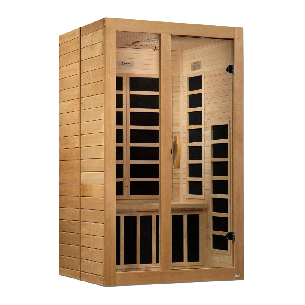 Dynamic "Santiago" 2-person Low EMF FAR Infrared Sauna DYN-6209-01