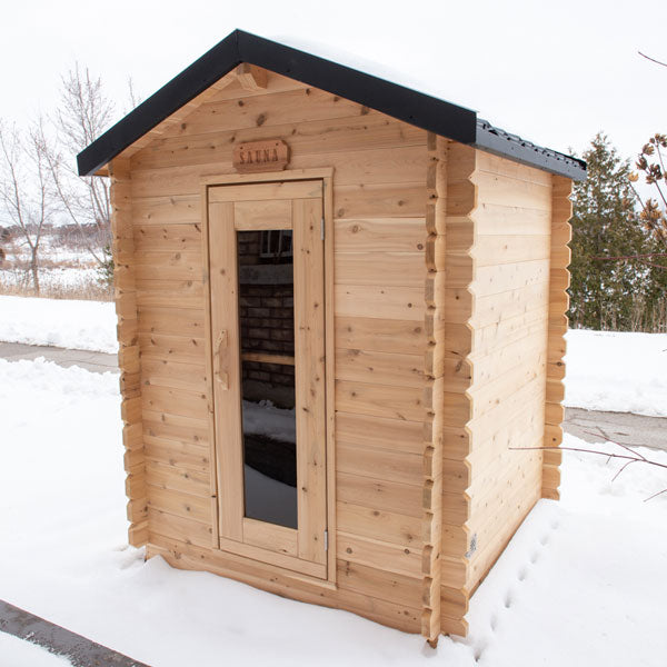 Dundalk CT Granby 3 Person Outdoor Sauna CTC66W