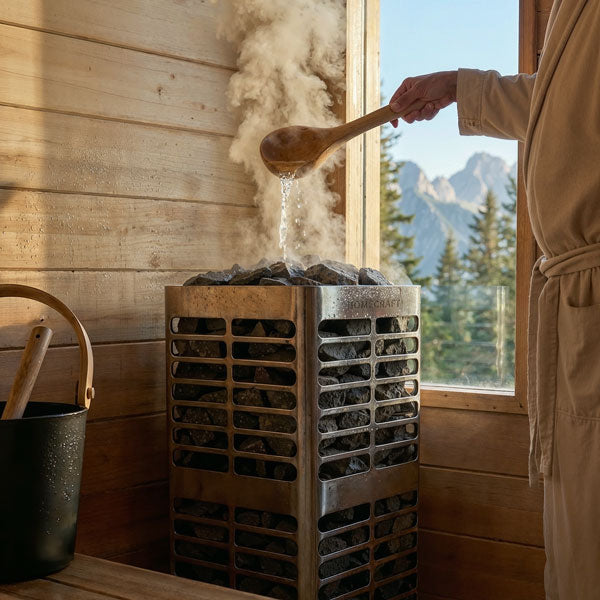 Dundalk CT Palmer 6-Person Outdoor Cabin Sauna – CTC68N