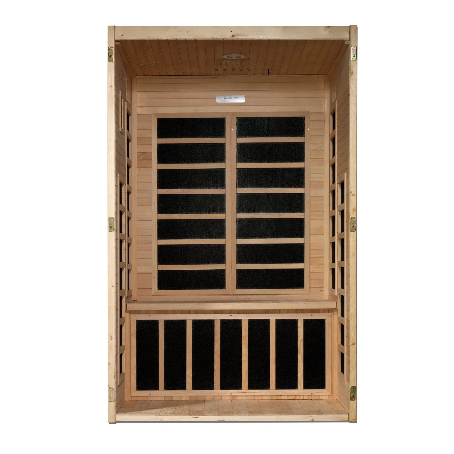 Dynamic "Santiago" 2-person Low EMF FAR Infrared Sauna DYN-6209-01