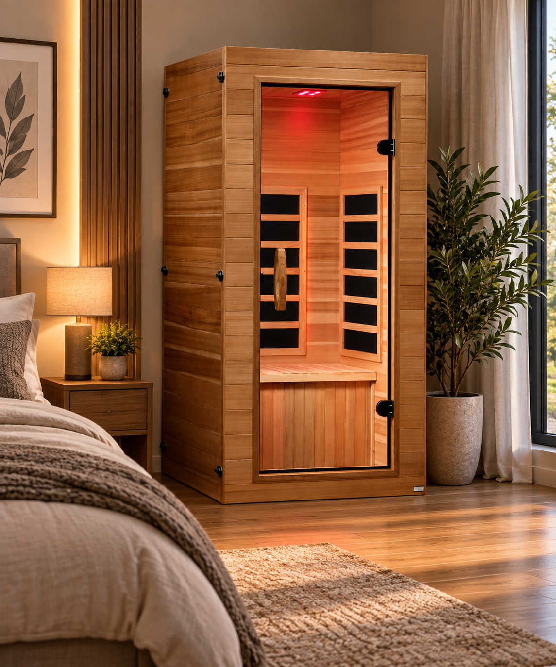 Dynamic Vero 1-Person (Compact) Ultra Low EMF FAR Infrared Sauna Elite