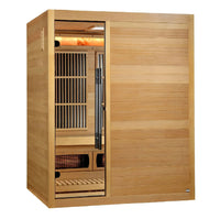 Golden Designs 2025 Soria GDI-8330-01 3-Person Hybrid Indoor Sauna