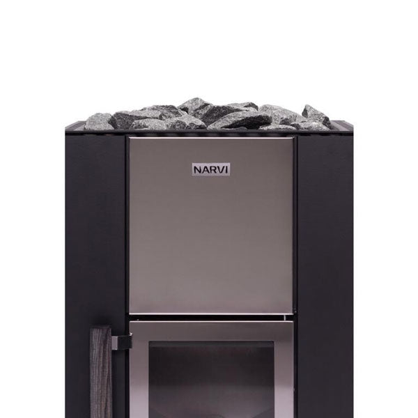 Narvi Kuru wood burning sauna stove
