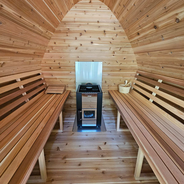 Narvi Kuru wood-fired sauna heater