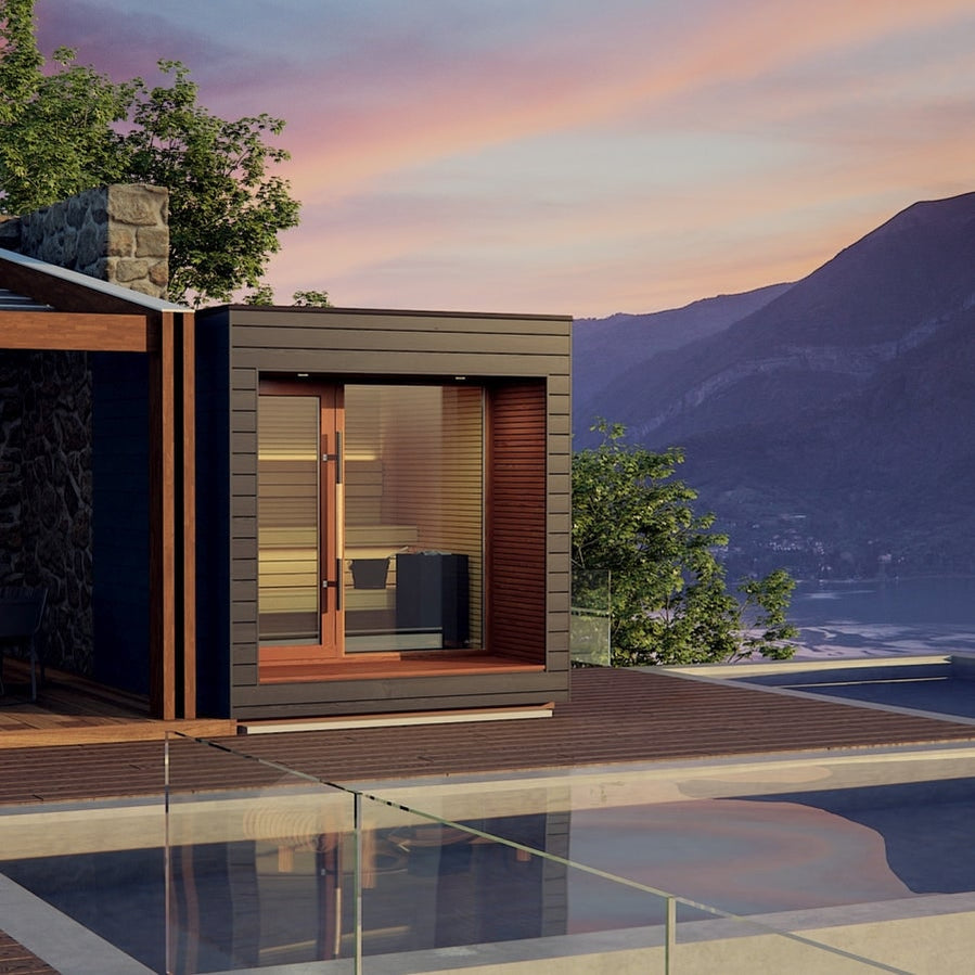 Auroom Arti Scandinavian Style Modular Outdoor Sauna