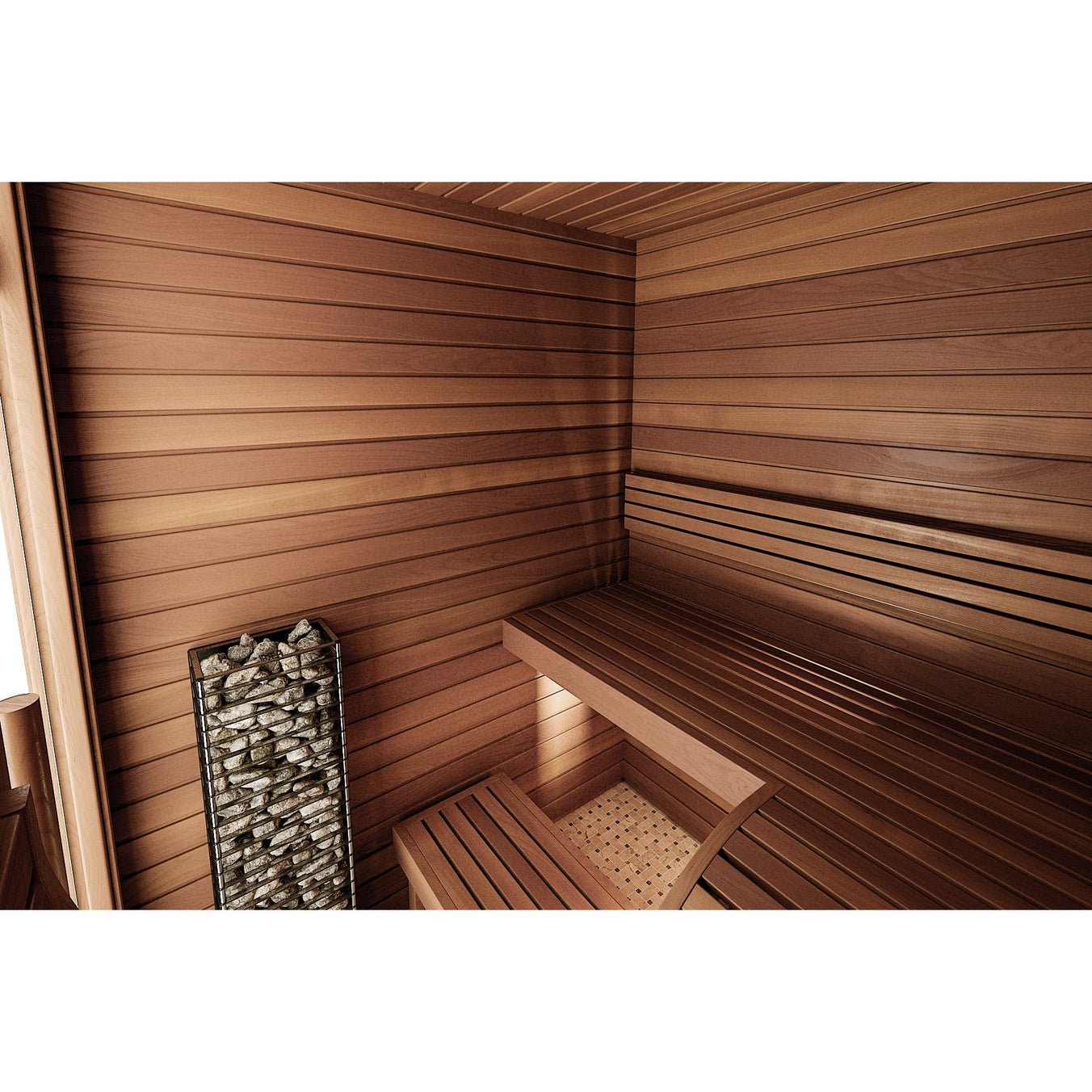 Auroom Baia Luxury 2 Person Sauna DIY Installation Kit
