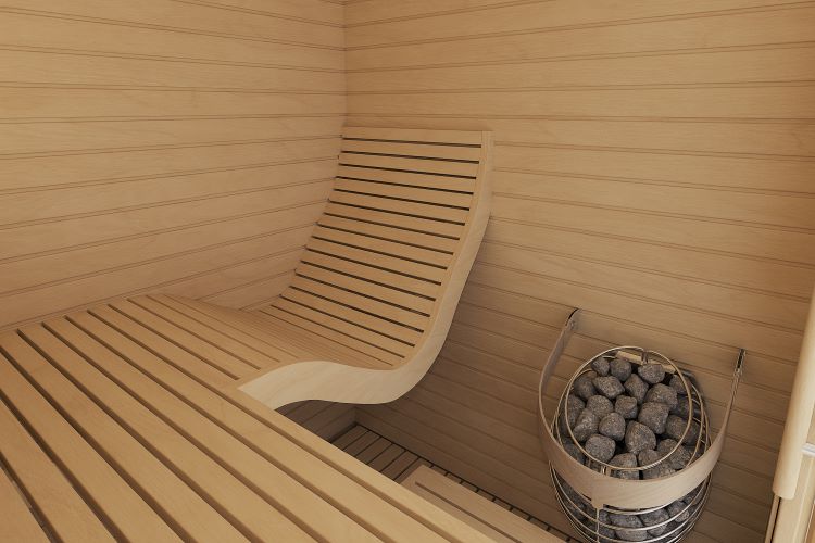 Auroom Baia High-End Indoor Sauna DIY Assembly Kit