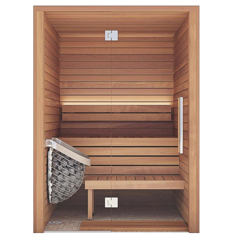 Auroom Modern Indoor Sauna Cabin for 4 Persons