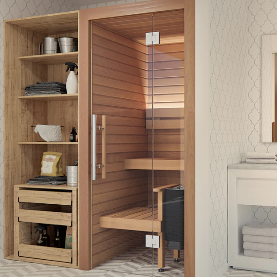 Auroom Cala Glass Mini Luxury Indoor Personal Sauna