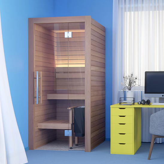 Auroom Cala Glass Mini Energy Efficient Modular Sauna