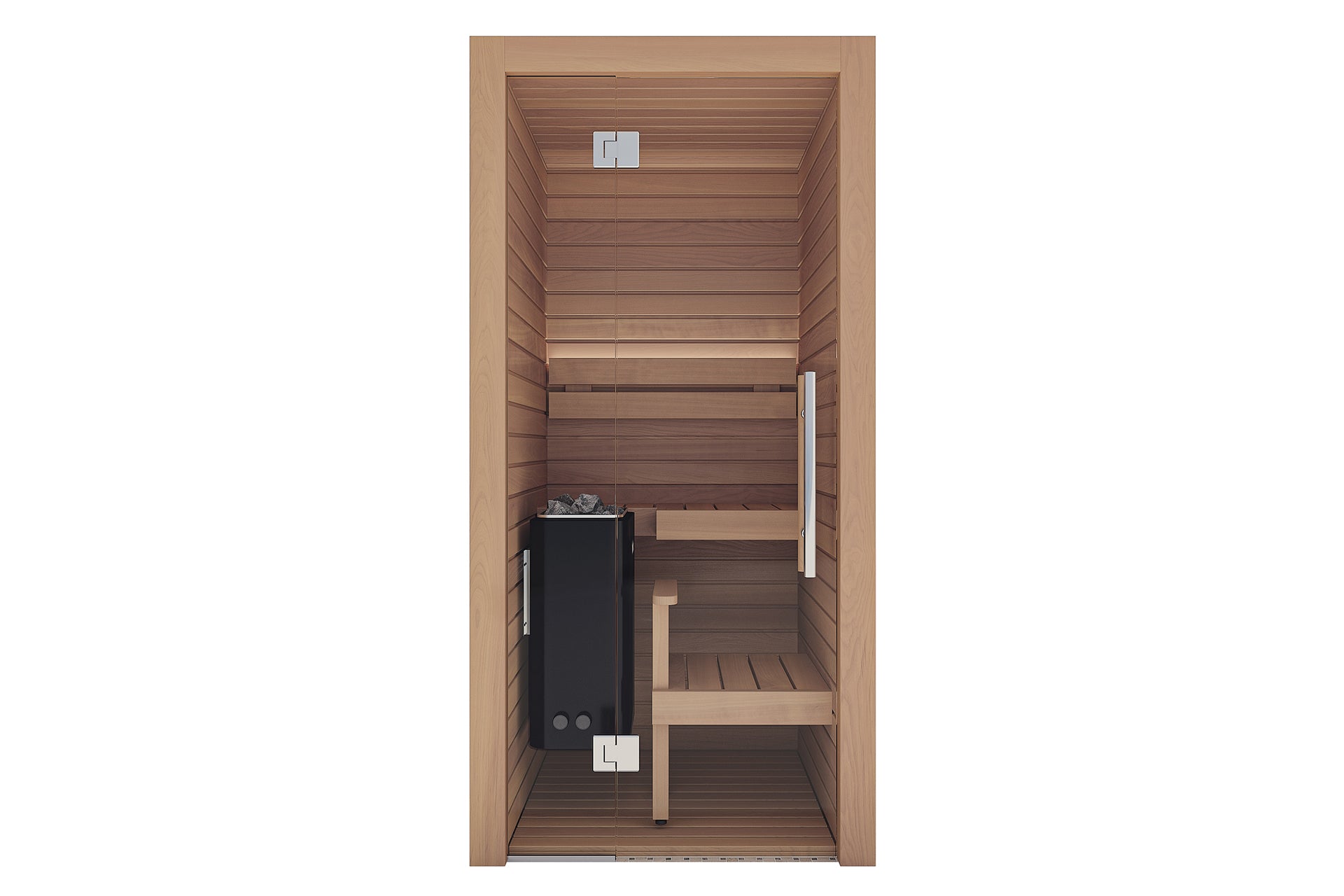 Auroom Cala Glass Mini Luxury Single Person Spa Sauna