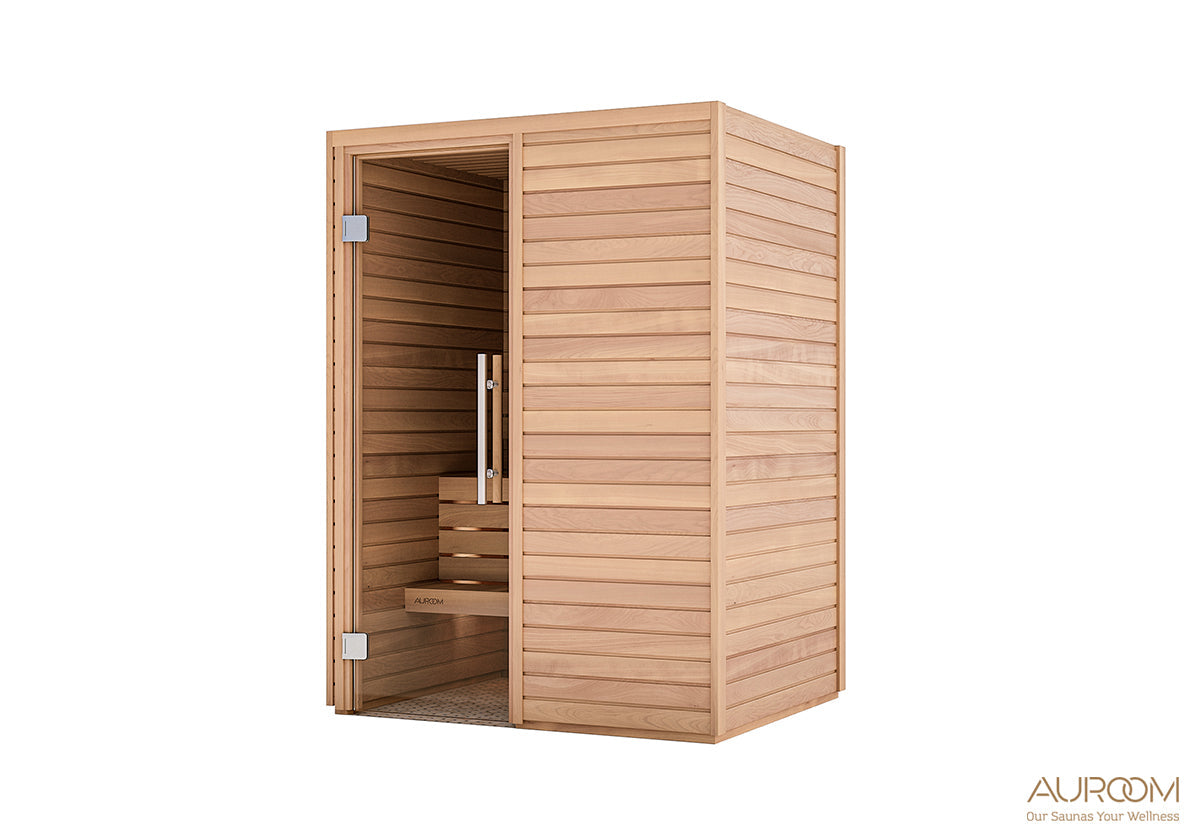 Auroom Cala Indoor Sauna with Thermo-Aspen Finish