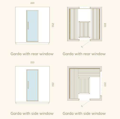 Auroom Garda Architectural Outdoor Timber Sauna Retreat