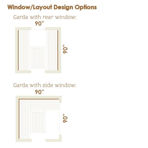 Auroom Garda Prebuilt Cross-Laminated Outdoor Timber Sauna