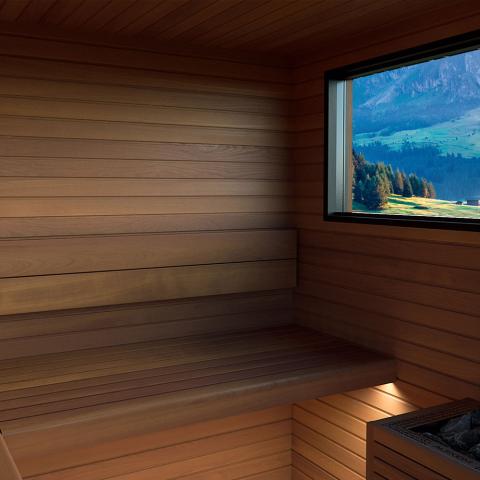Auroom Garda Architectural Outdoor Timber Sauna Room