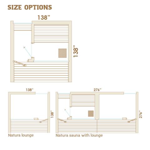 Auroom Natura Architectural Design Garden Sauna by Auroom