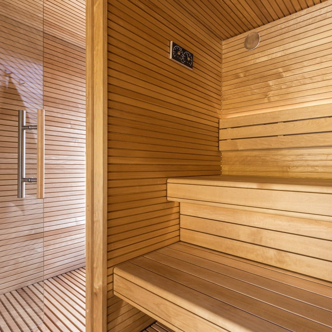 Auroom Natura Modern Luxury Sauna Inspired by Italian Architecture