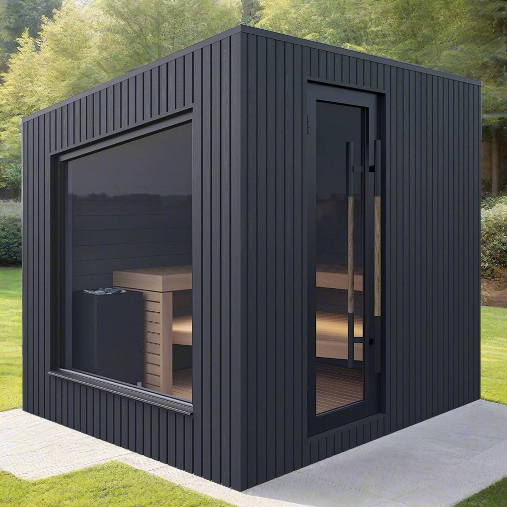 Auroom Terra S Outdoor Sauna Cabin Pre-Assembled Model