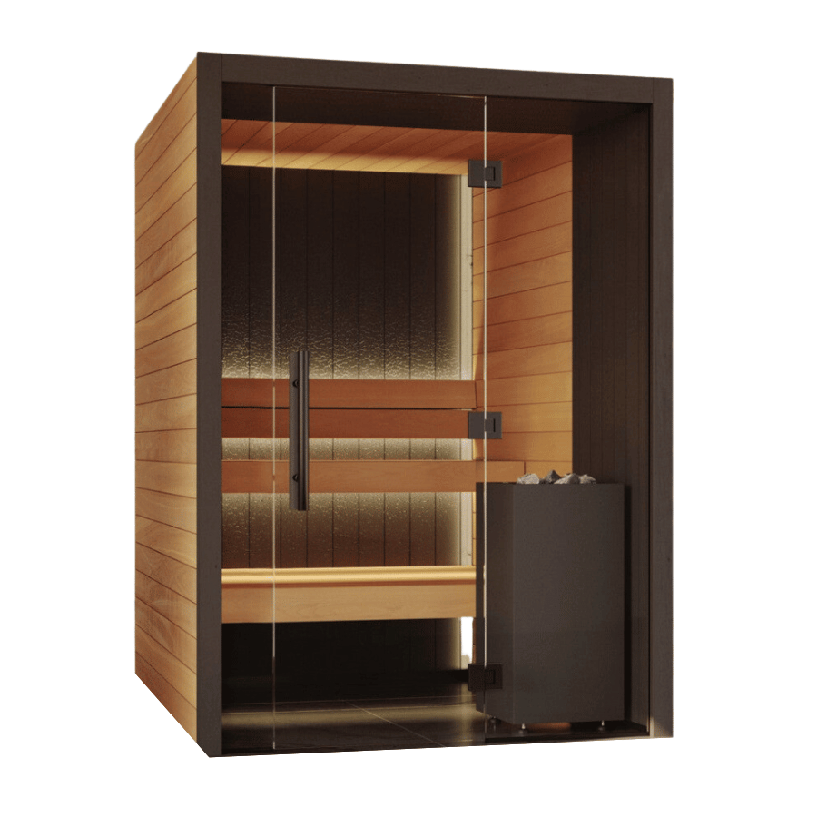 Auroom Vulcana Luxury Indoor Sauna Kit for Home Wellness Space