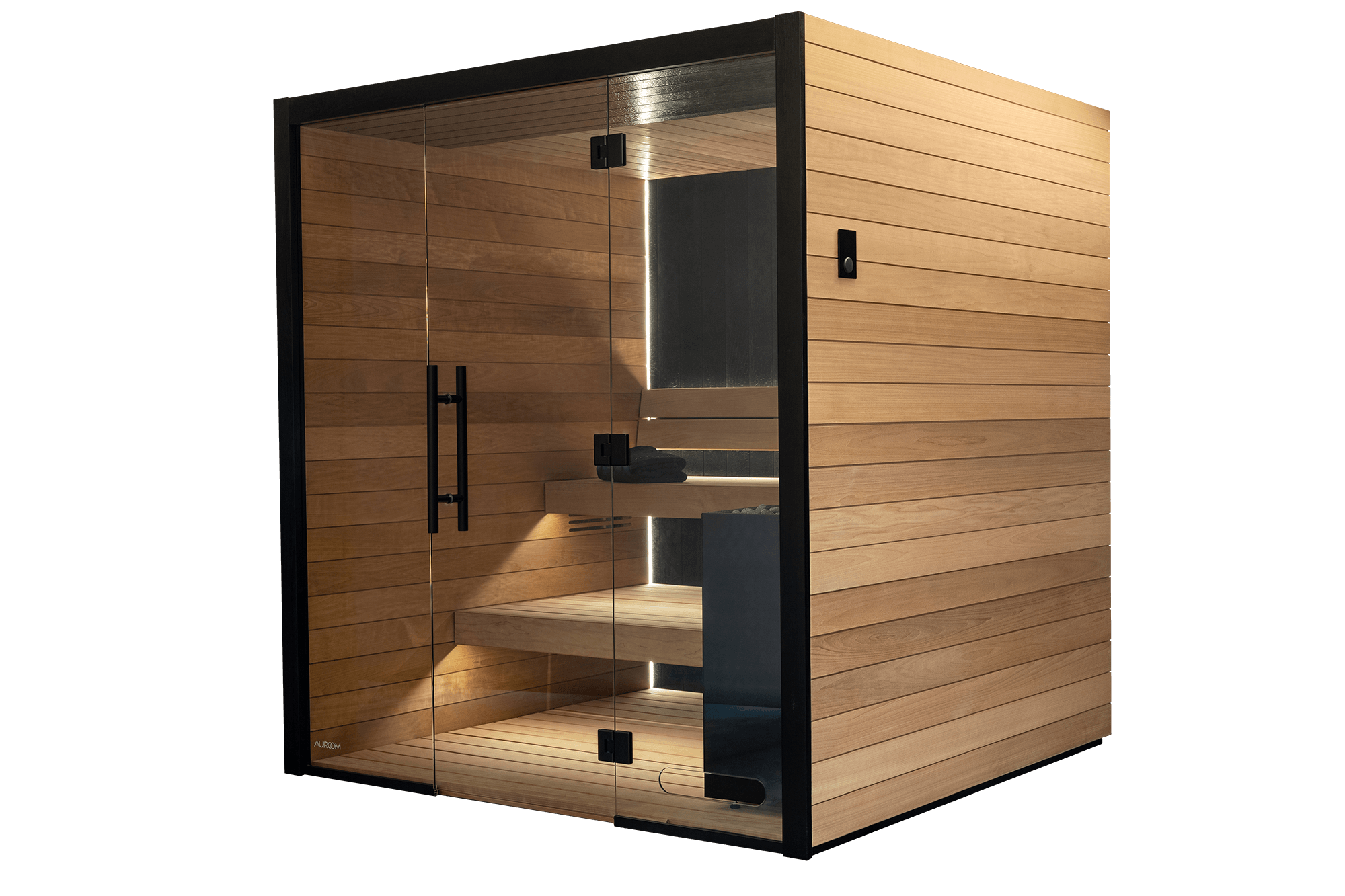 Auroom Vulcana 5-Person Sauna Kit for Home Spa Installation