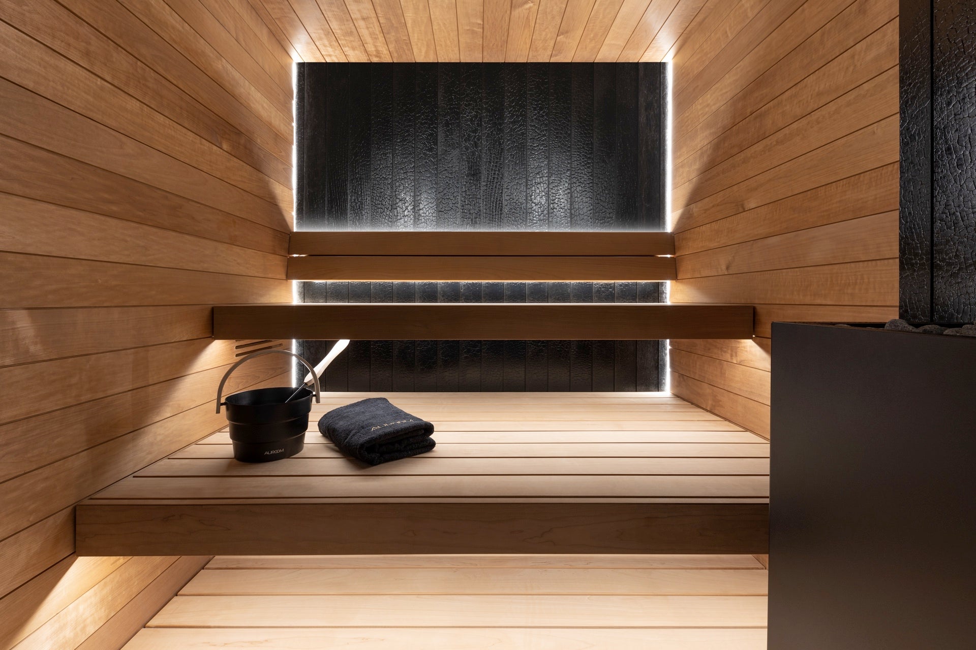 Auroom Vulcana Indoor Sauna Room with Modern Scandinavian Design