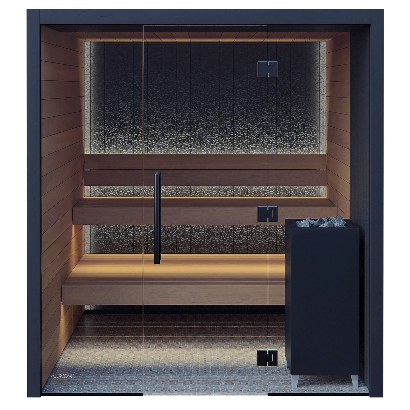 Auroom Vulcana Indoor Sauna Kit for Up to 5 Persons