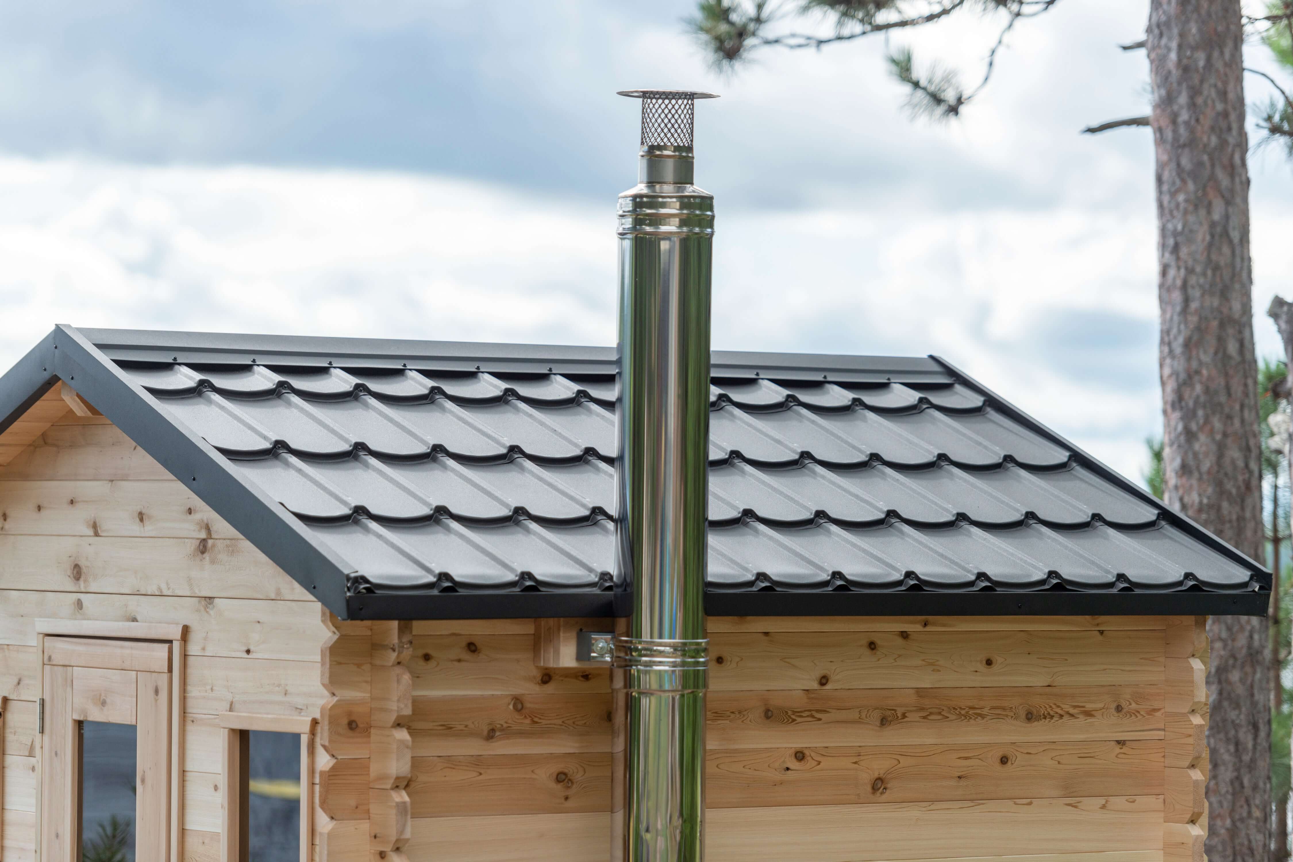 Dundalk Leisure CTC88W Traditional Outdoor Sauna Cabin