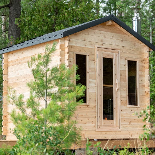 Dundalk Leisure Outdoor Cedar Cabin Sauna CTC88W
