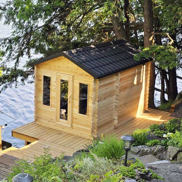 Dundalk CT Georgian 6 Person Outdoor Sauna