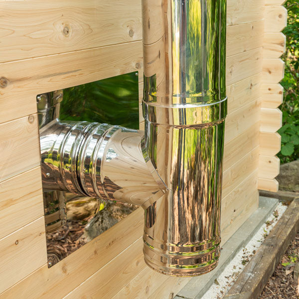 Luxury Outdoor Sauna by Dundalk LeisureCraft