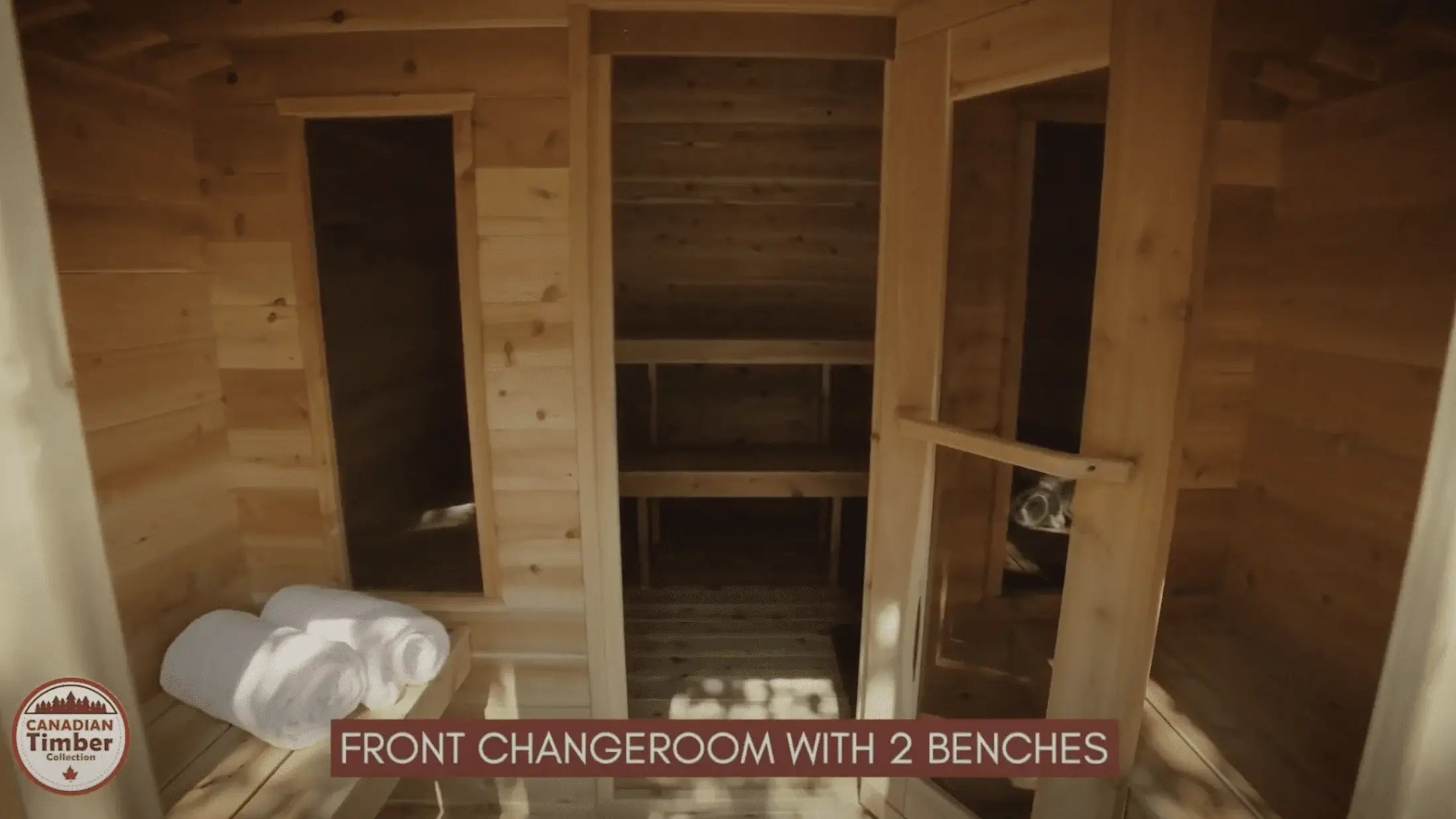 LeisureCraft CT Georgian 6 Person Cedar Sauna