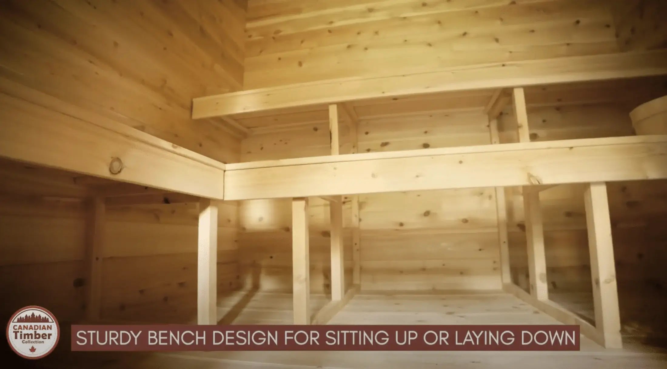 Dundalk LeisureCraft Cedar Cabin Sauna Installation