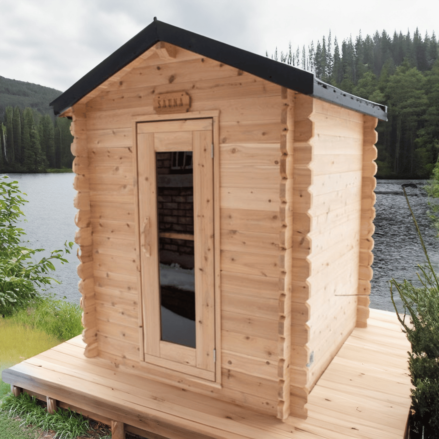 Dundalk Granby Outdoor Sauna for Home Wellness