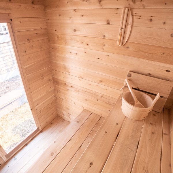 Dundalk Leisure Outdoor Cedar Sauna for 2 to 3 People