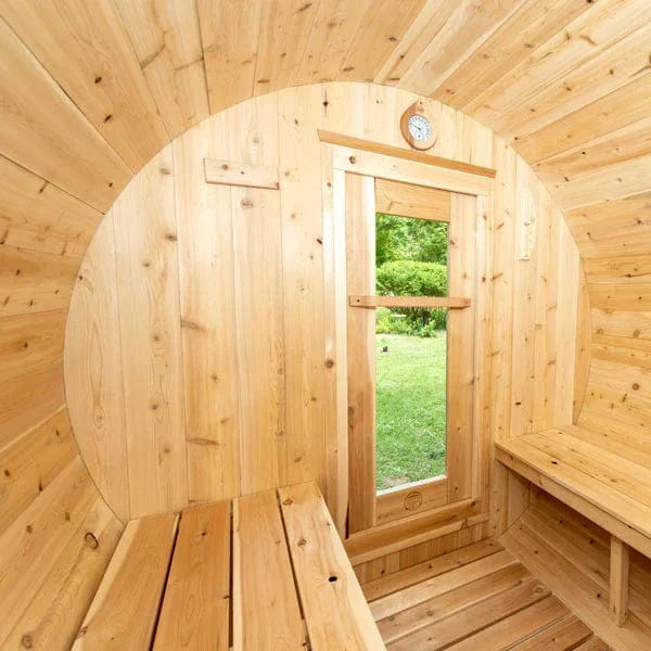 Premium Outdoor Cedar Sauna – Dundalk LeisureCraft Harmony