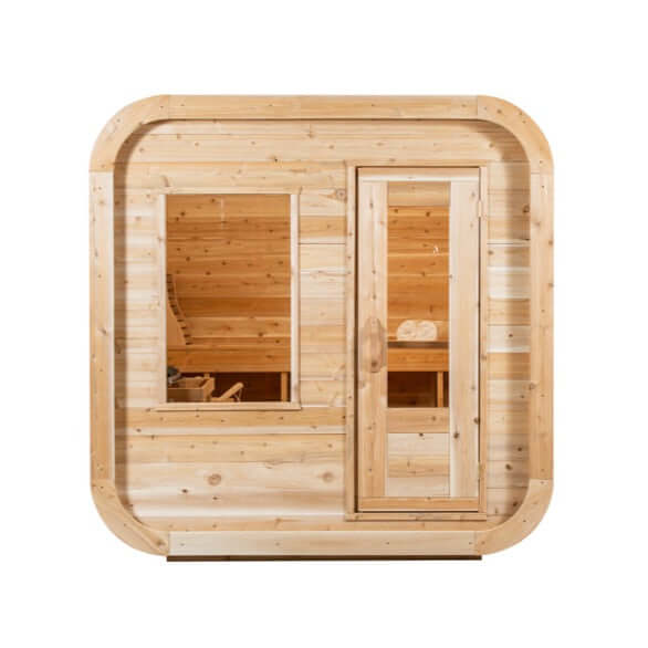 Dundalk LeisureCraft CTC22LU Luna Sauna in Natural Cedar Wood