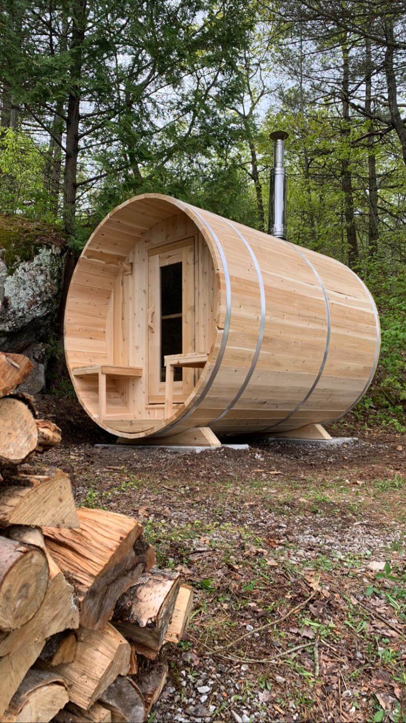 Dundalk LeisureCraft Cedar Sauna Cabin Serenity Model