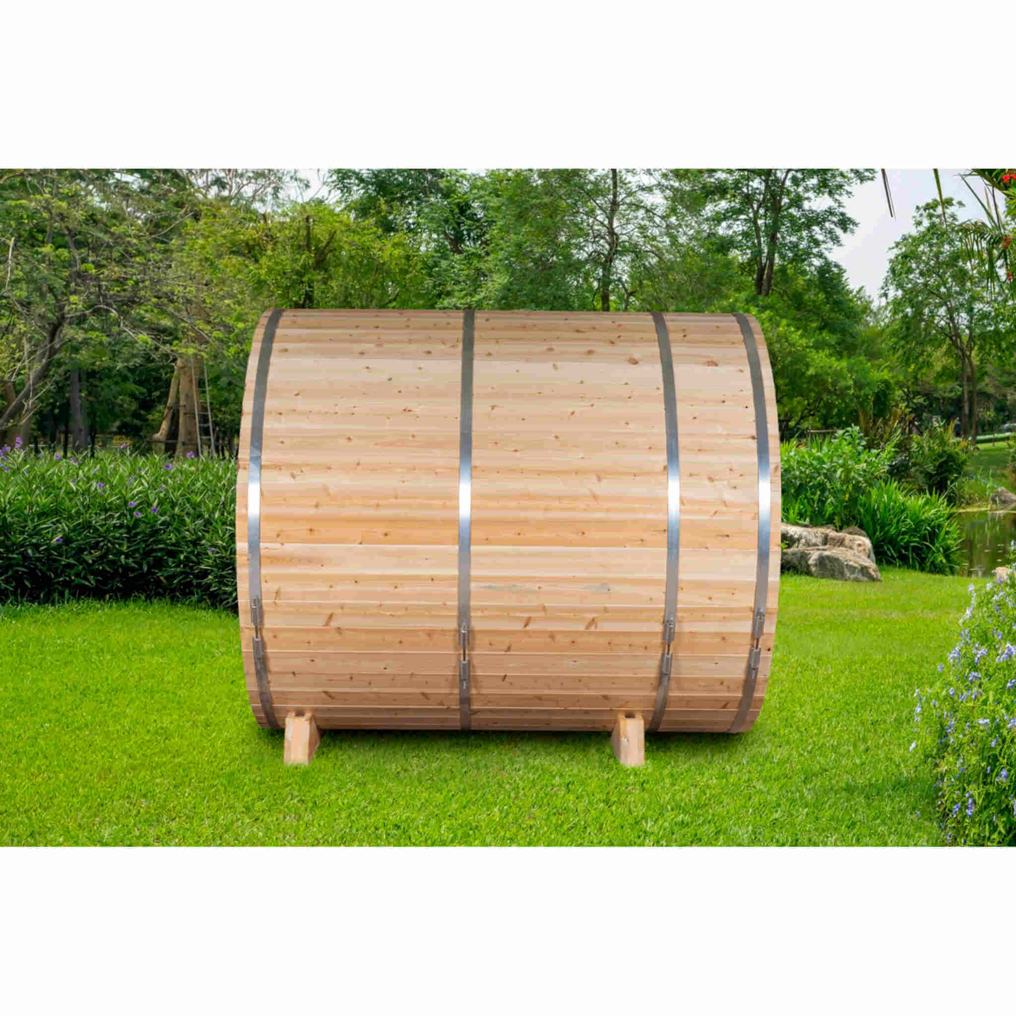 Spacious Backyard Sauna for 6–8 People Dundalk LeisureCraft CT