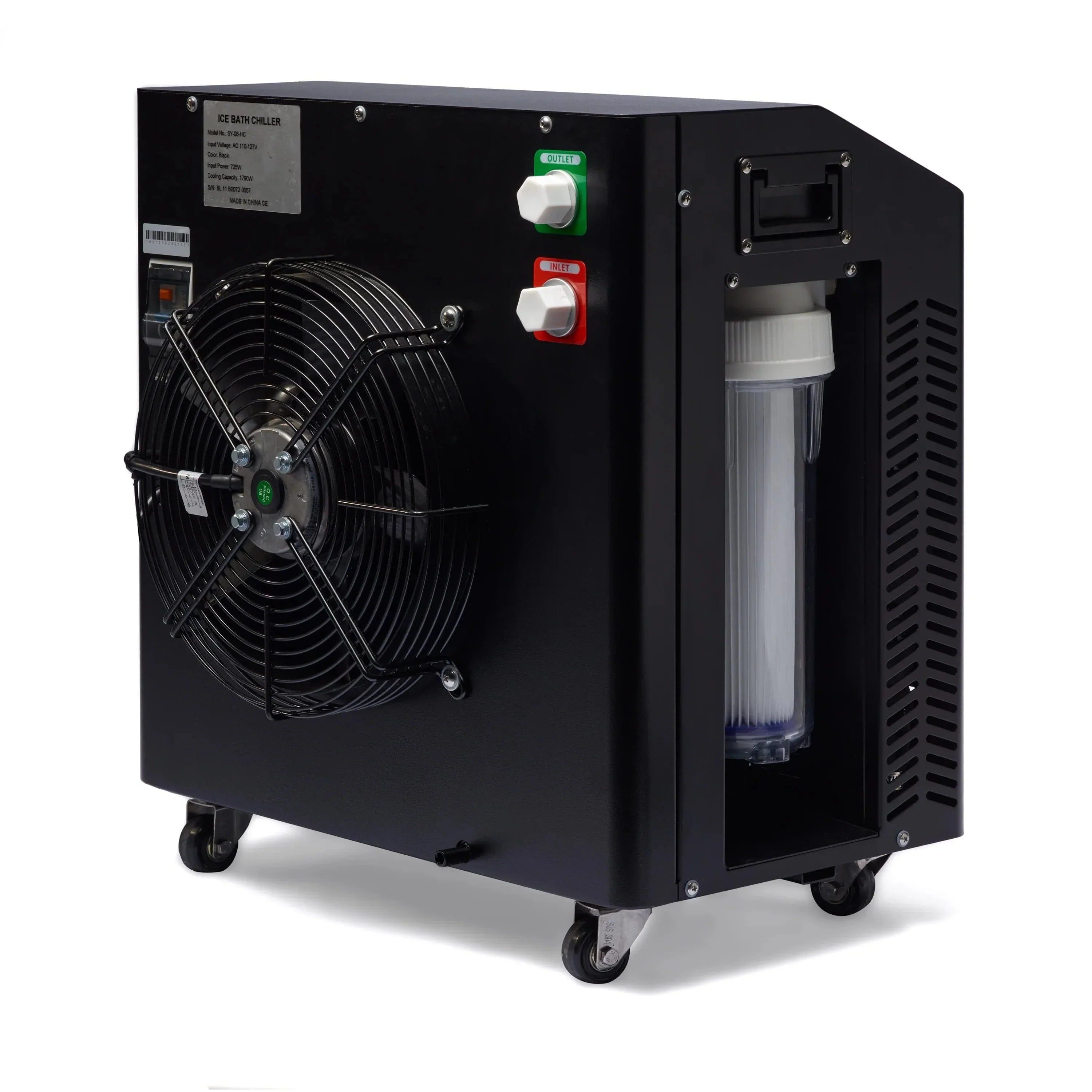 Dynamic Cold Therapy 0.8 HP Cold Plunge Chiller – WiFi, Cooling & Heating, 135 Gallon