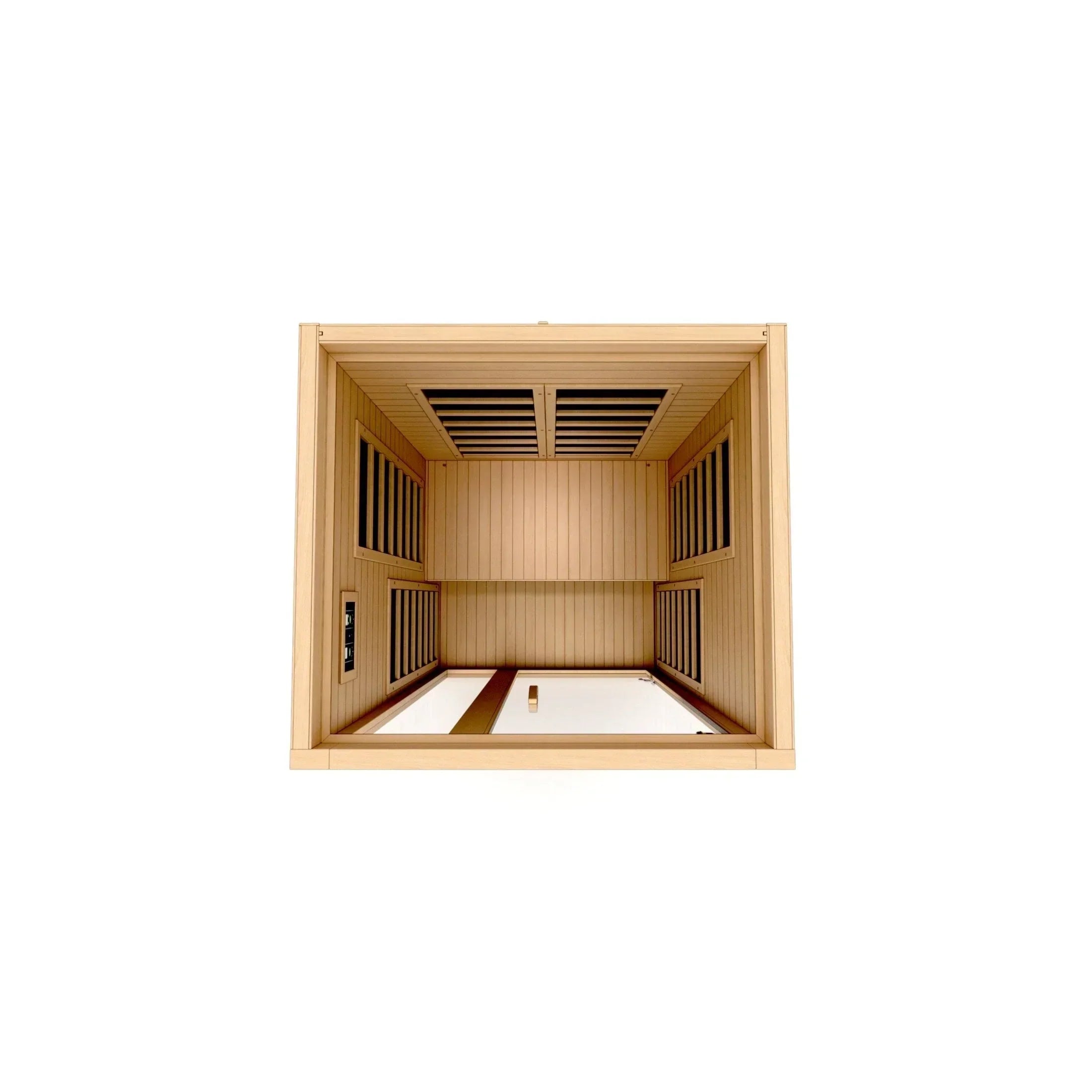Space-saving Dynamic Gracia sauna for apartments and homes, offering soothing infrared heat therapy for 1–2 users DYN-6119-01