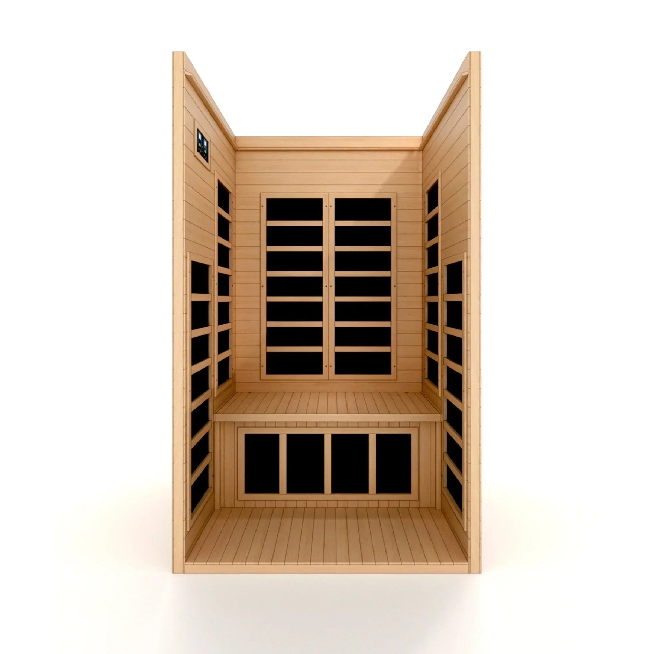 Dynamic Saunas Gracia infrared sauna for home use with FAR infrared panels supporting recovery, circulation, and wellness