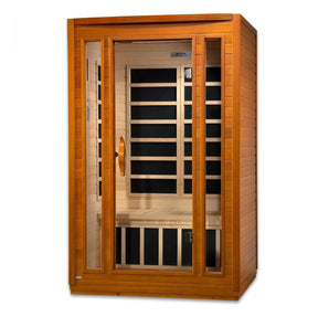 Dynamic "San Marino" 2-person Low EMF FAR Infrared Sauna DYN-6206-01
