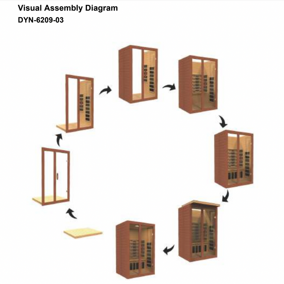 Dynamic Santiago infrared sauna cabin for home use featuring Bluetooth audio, chromotherapy lighting, and glass door