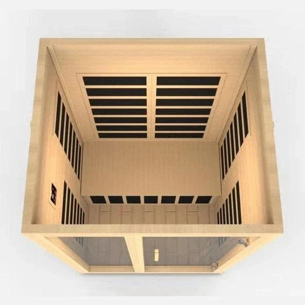 Dynamic "Santiago" 2-person Low EMF FAR Infrared Sauna DYN-6209-01