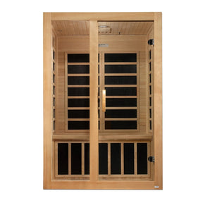 Dynamic "Santiago" 2-person Low EMF FAR Infrared Sauna DYN-6209-01