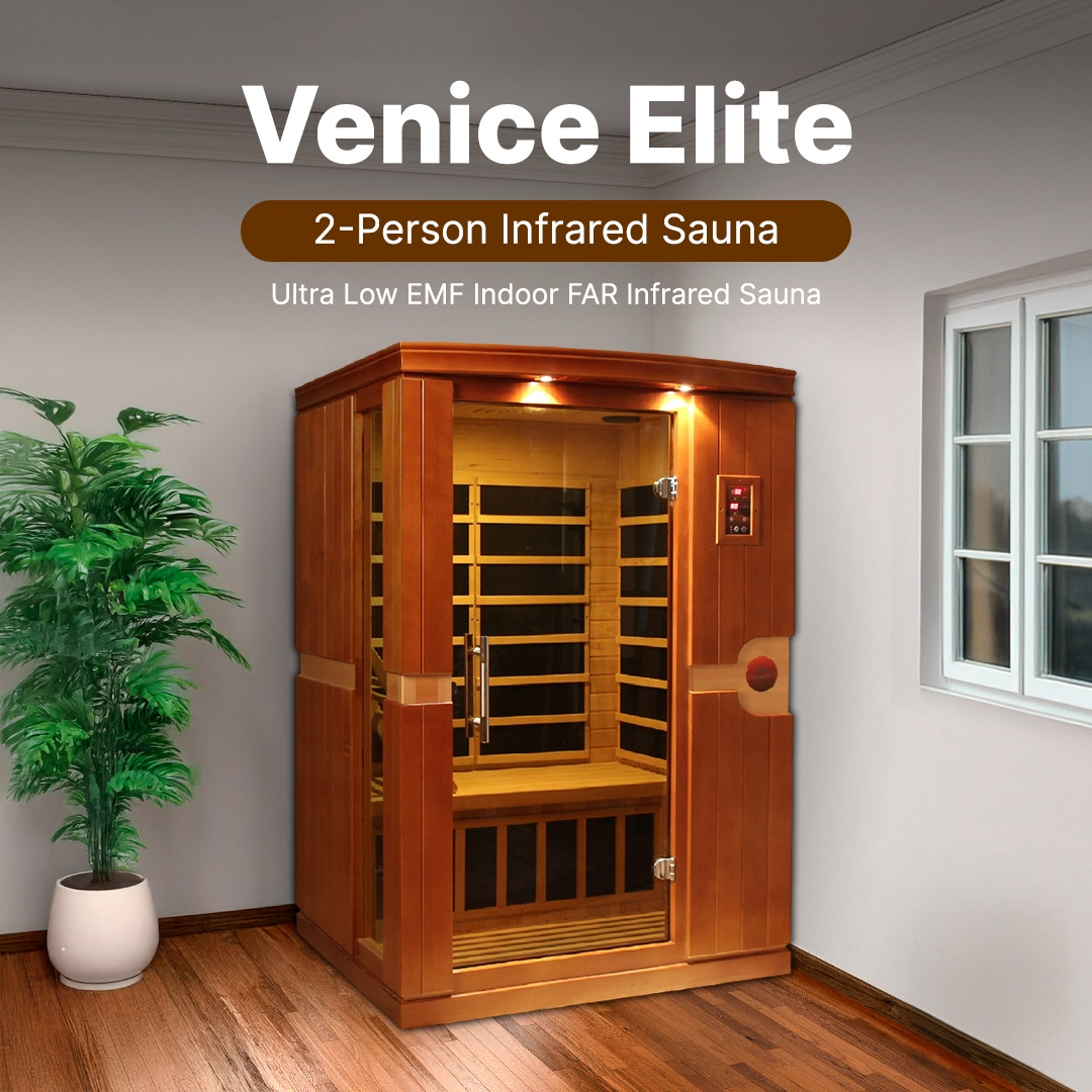 Dynamic Venice Elite 2-person Ultra Low EMF FAR Infrared Sauna - DYN-6210-01 Elite
vue home